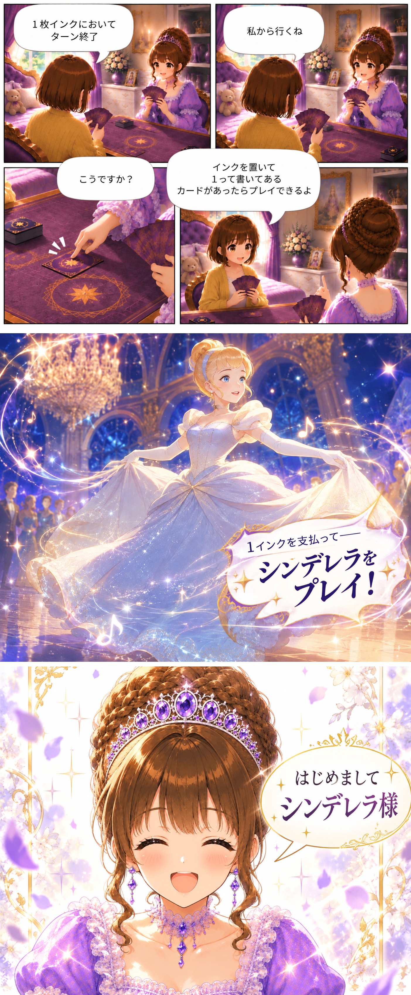 第1話(後編)はじめまして、シンデレラ様